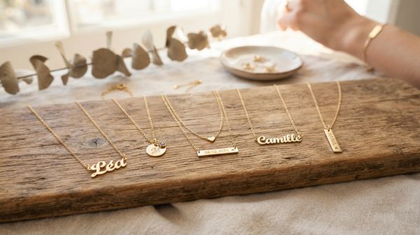 Top idées de colliers personnalisés pour femmes